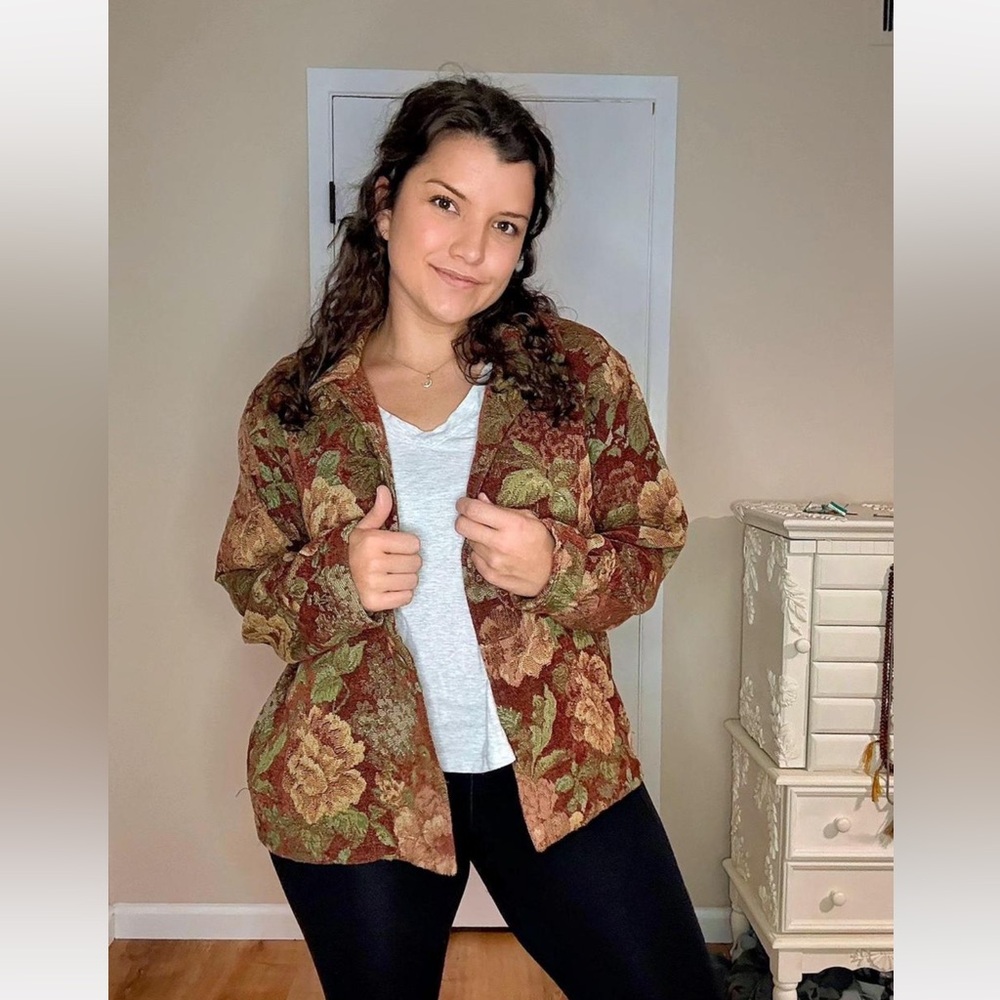 Floral Patterned‎ Coldwter Creek Women's Jacket